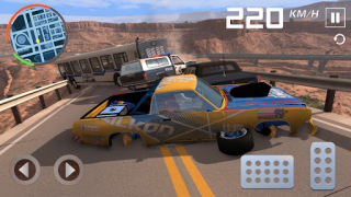 İndir Grand Canyon Auto Crash Game Yarış Android için Ekran görüntüsü 5