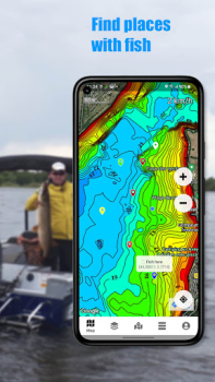 İndir Dap Drift - fishing depth maps Haritalar ve Navigasyon Android için Ekran görüntüsü 2