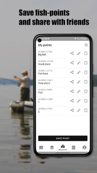 İndir Dap Drift - fishing depth maps Haritalar ve Navigasyon Android için Ekran görüntüsü 4