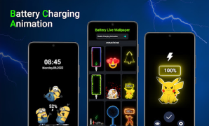 İndir pil Doluyor Animasyon HD İş Android için Ekran görüntüsü 5