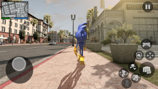 İndir Blue Hero Rope Game Eylem Android için Ekran görüntüsü 4