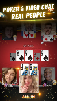 İndir PokerGaga: Texas Holdem Live Kart oyunları Android için Ekran görüntüsü 6
