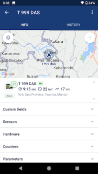 İndir EasyTrack Telematics Haritalar ve Navigasyon Android için Ekran görüntüsü 3
