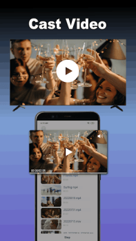 İndir Smart TV için Ekran Aynalama Video oynatıcılar ve düzenleyiciler Android için Ekran görüntüsü 4