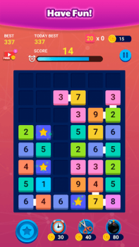 İndir Merge Block: Number Merge Game Bulmaca Oyunları Android için Ekran görüntüsü 7