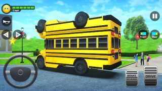 İndir School Bus Simulator Driving Yarış Android için Ekran görüntüsü 2