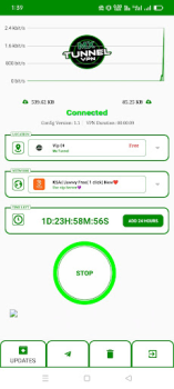 İndir Mx Tunnel Vpn - Super fast Net Araçlar Android için Ekran görüntüsü 2