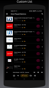 İndir Radio AM: All Armenia Stations Müzik ve Ses Android için Ekran görüntüsü 4