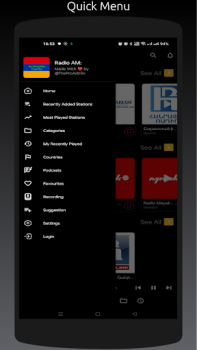 İndir Radio AM: All Armenia Stations Müzik ve Ses Android için Ekran görüntüsü 5