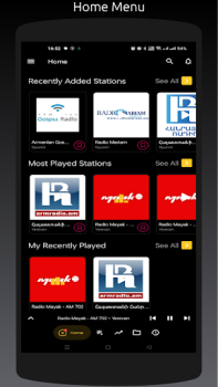 İndir Radio AM: All Armenia Stations Müzik ve Ses Android için Ekran görüntüsü 7