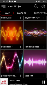 İndir Pадио джаз 89.1 фм онлайн Müzik ve Ses Android için Ekran görüntüsü 5