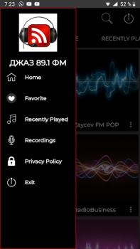 İndir Pадио джаз 89.1 фм онлайн Müzik ve Ses Android için Ekran görüntüsü 7