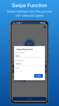 İndir Tone Generator Müzik ve Ses Android için Ekran görüntüsü 3