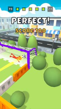 İndir Crazy Kick! Fun Football game Arcade Android için Ekran görüntüsü 2
