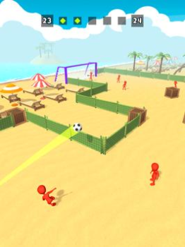 İndir Crazy Kick! Fun Football game Arcade Android için Ekran görüntüsü 6