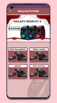 İndir Galaxy Fit 2 smart watch Guide Eğitim Android için Ekran görüntüsü 2