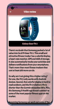 İndir Galaxy Fit 2 smart watch Guide Eğitim Android için Ekran görüntüsü 6