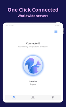 İndir SquirrelVPN İş Dünyası Android için Ekran görüntüsü 5