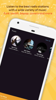 İndir Radio Jazz Müzik ve Ses Android için Ekran görüntüsü 5