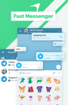 İndir WeTel | ضد فیلتر | بدون فیلتر İletişim Android için Ekran görüntüsü 2