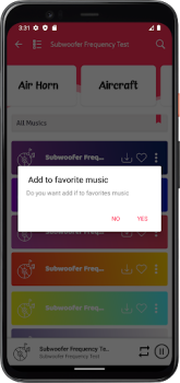 İndir Subwoofer frekans testi Müzik ve Ses Android için Ekran görüntüsü 7