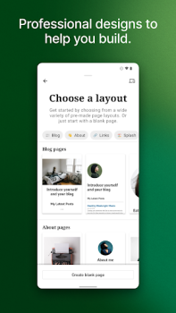 İndir Jetpack, Web Sitesi Oluşturucu İş Android için Ekran görüntüsü 4