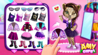 İndir Amy Care - My Leopard Baby Öğrenme Android için Ekran görüntüsü 5