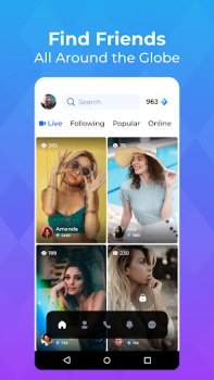 İndir Cikcik: Live, Share & Connect Flört Android için Ekran görüntüsü 3