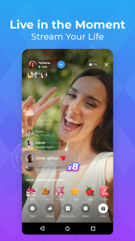 İndir Cikcik: Live, Share & Connect Flört Android için Ekran görüntüsü 6