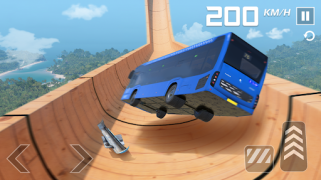 İndir Bus Simulator: Ramp Stunt Yarış Android için Ekran görüntüsü 3