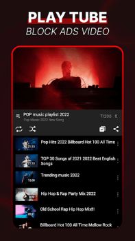 İndir PlayTube - Block Ads Video Araçlar Android için Ekran görüntüsü 3