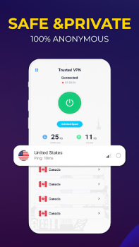 İndir Güvenilir VPN: VPN Proxy Araçlar Android için Ekran görüntüsü 3