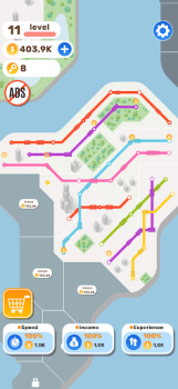 İndir Metro Connect — Tren Trafiği Gündelik Android için Ekran görüntüsü 3