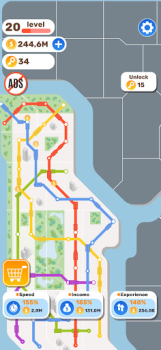 İndir Metro Connect — Tren Trafiği Gündelik Android için Ekran görüntüsü 6