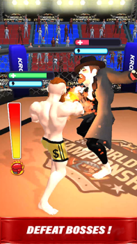 İndir MMA Legends - Fighting Game Rol yapma Android için Ekran görüntüsü 5