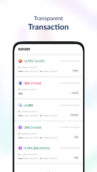 İndir PLAY Wallet (WEMIX) Finans Android için Ekran görüntüsü 5