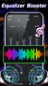 İndir Ekolayzır - Bas Güçlendirici Müzik ve Ses Android için Ekran görüntüsü 4