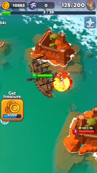 İndir Pirate Raid - Caribbean Battle Simülatörler Android için Ekran görüntüsü 7