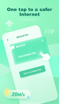 İndir NoCard VPN Lite - VPN Proxy Araçlar Android için Ekran görüntüsü 6