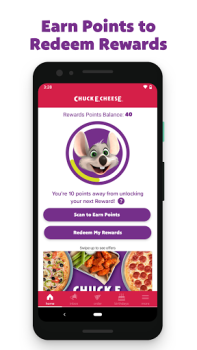 İndir Chuck E. Cheese Yiyecek & İçecek Android için Ekran görüntüsü 3
