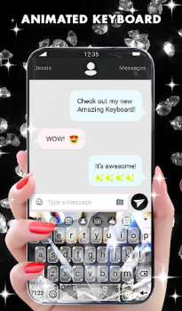İndir Diamond Live Wallpaper HD Özelleştirme Android için Ekran görüntüsü 2