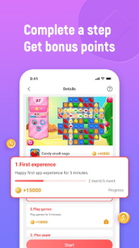 İndir Lucky Rewards - Play & Earn Eğlence Android için Ekran görüntüsü 2