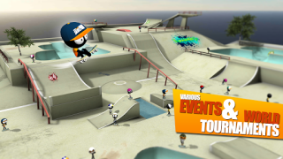 İndir Stickman Skate Battle Spor Oyunları Android için Ekran görüntüsü 4
