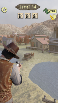 İndir Wild West Sniper: Cowboy War Eylem Android için Ekran görüntüsü 3