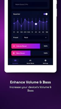 İndir Volume Booster - Equalizer Pro Müzik ve Ses Android için Ekran görüntüsü 6