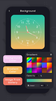 İndir Analog Clock Live Wallpaper Özelleştirme Android için Ekran görüntüsü 5