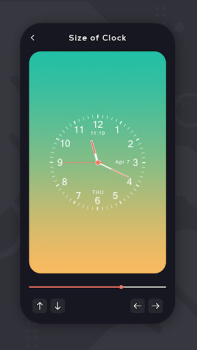 İndir Analog Clock Live Wallpaper Özelleştirme Android için Ekran görüntüsü 6