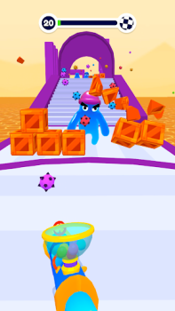 İndir Blob Shooter 3D — Suikastçı Eylem Android için Ekran görüntüsü 2