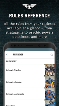 İndir (OLD)Warhammer 40,000:The App Yaşam Tarzı Android için Ekran görüntüsü 2