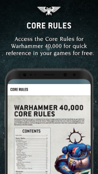İndir (OLD)Warhammer 40,000:The App Yaşam Tarzı Android için Ekran görüntüsü 3